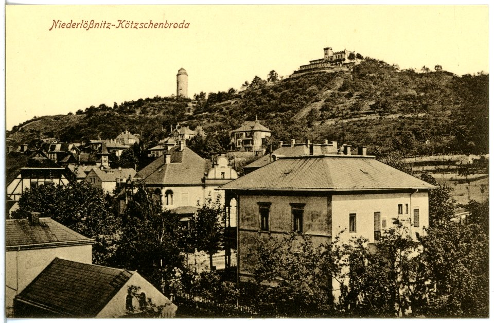 20243-Radebeul-1916-Kötzschenbroda - Niederlößnitz, Friedensburg-Brück & Sohn Kunstverlag