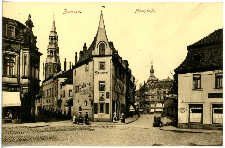 19905-Zwickau-1915-Münzstraße-Brück & Sohn Kunstverlag