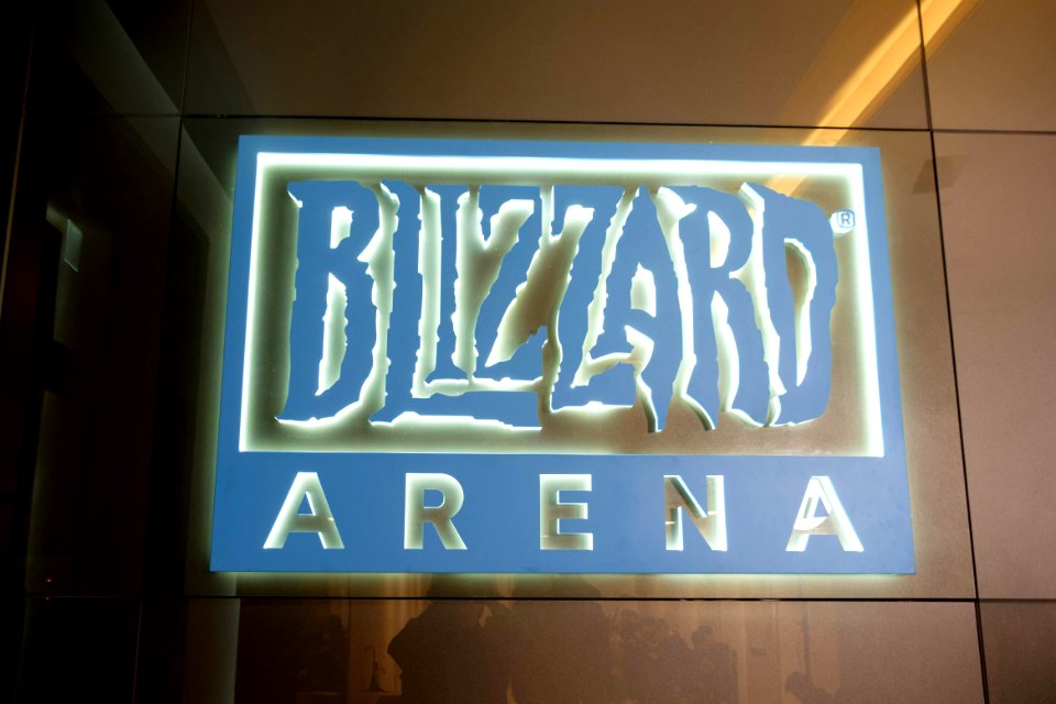 Sign of Blizzard Arena Taipei 20180407