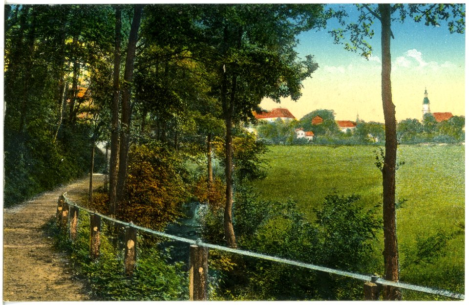 19967-Königsbrück-1915-Promenade-Brück & Sohn Kunstverlag