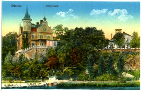 19876-Grimma-1915-Gattersburg-Brück & Sohn Kunstverlag