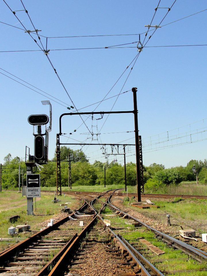 Signalisation mixte Chagny (71)