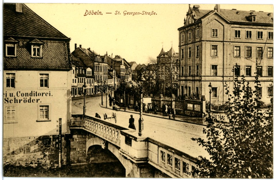 19861-Döbeln-1915-St. Georgen-Straße-Brück & Sohn Kunstverlag