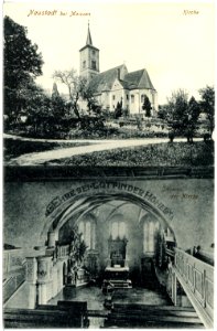 20101-Naustadt-1916-Kirche-Brück & Sohn Kunstverlag