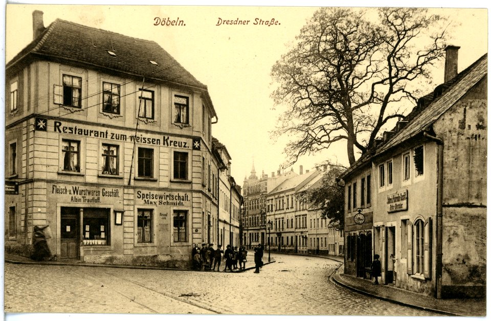19859-Döbeln-1915-Dresdner Straße-Brück & Sohn Kunstverlag