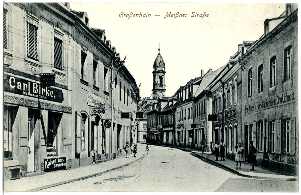 20317-Großenhain-1917-Meißner Straße-Brück & Sohn Kunstverlag