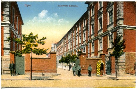 19953-Eger-1915-Landwehrkaserne-Brück & Sohn Kunstverlag