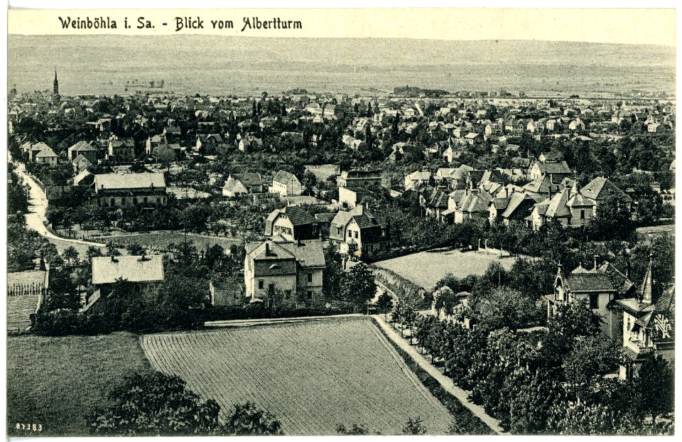 20475-Waldheim-1917-Blick auf Kriebetal-Brück & Sohn Kunstverlag
