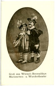 20712-Meißen-1917-Marionetten aus Wünsch-Boneschkys Wundertheater-Brück & Sohn Kunstverlag