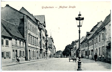 20314-Großenhain-1917-Meißner Straße-Brück & Sohn Kunstverlag