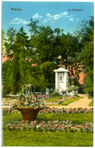 19871-Wurzen-1915-Jueldenkmal im Stadtpark-Brück & Sohn Kunstverlag