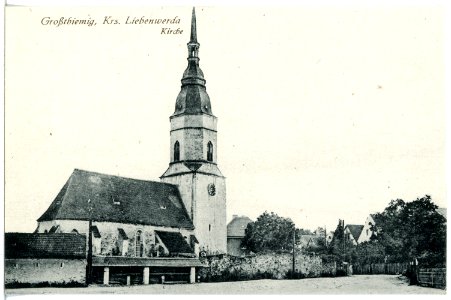 20250-Großthiemig-1916-Kirche-Brück & Sohn Kunstverlag