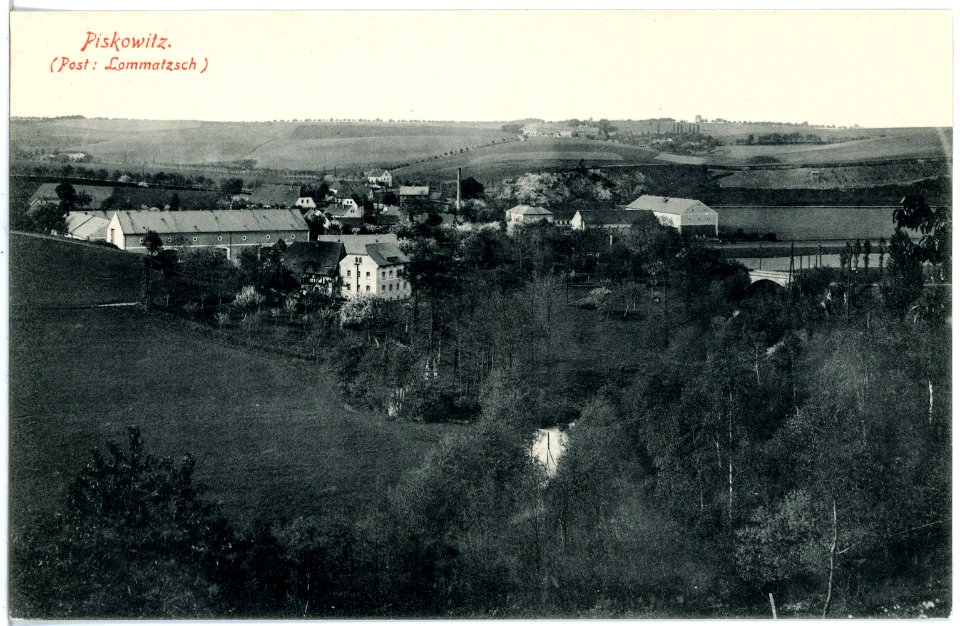 20041-Piskowitz-1916-Blick auf Piskowitz-Brück & Sohn Kunstverlag