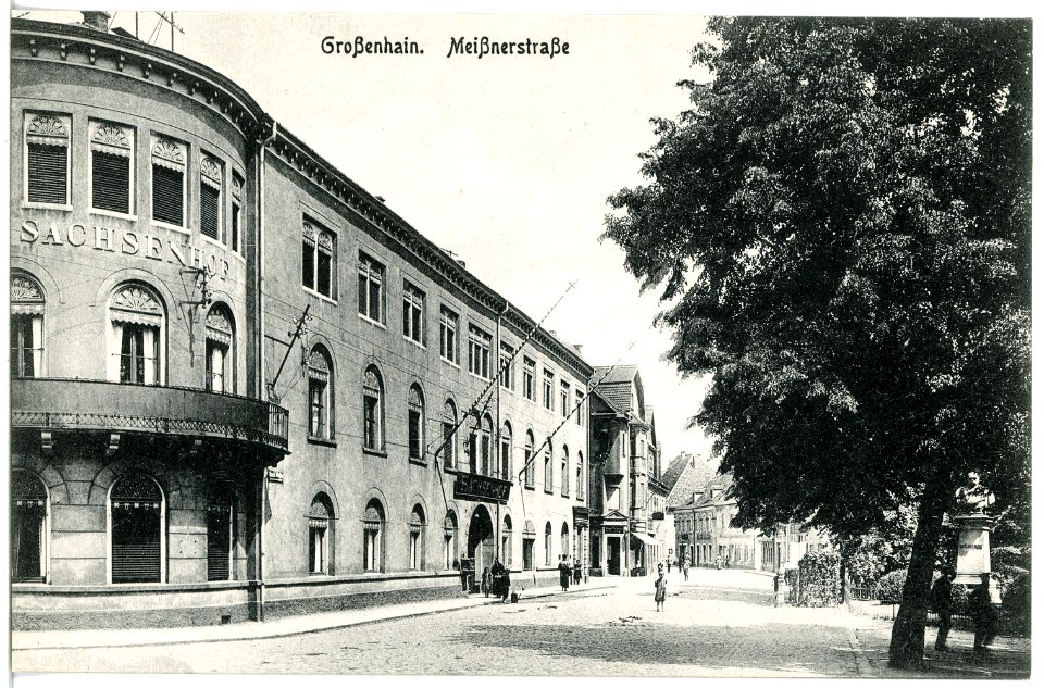 20326-Großenhain-1917-Meißner Straße-Brück & Sohn Kunstverlag