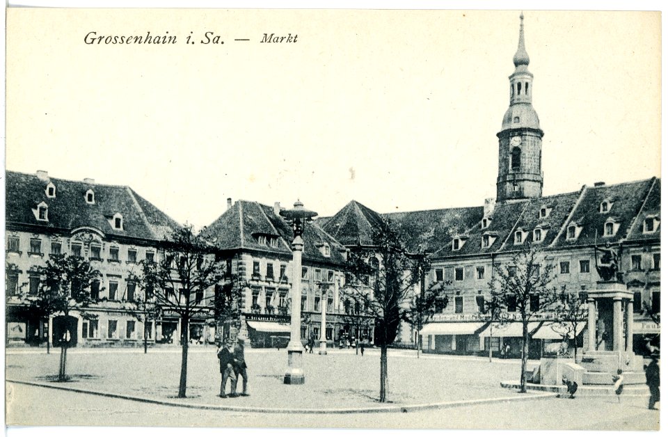 20788-Großenhain-1918-Markt-Brück & Sohn Kunstverlag