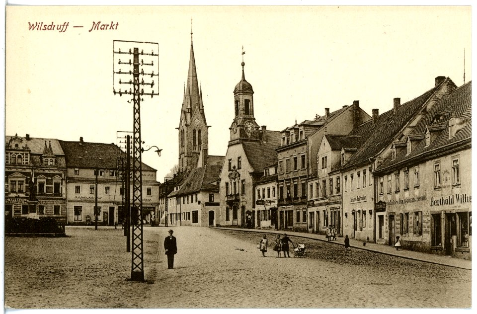 20764-Wilsdruff-1917-Markt-Brück & Sohn Kunstverlag