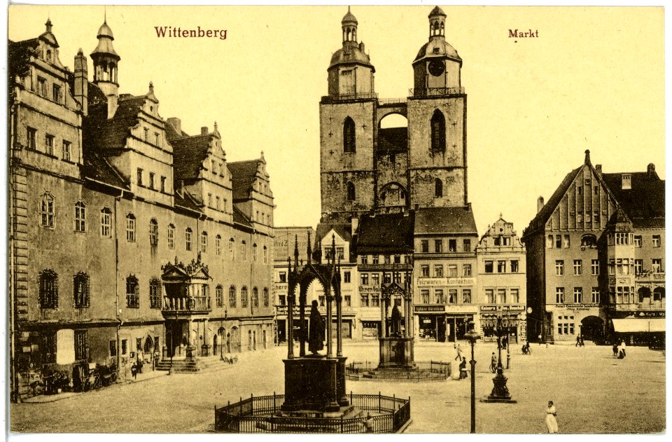 20702-Wittenberg-1917-Markt-Brück & Sohn Kunstverlag