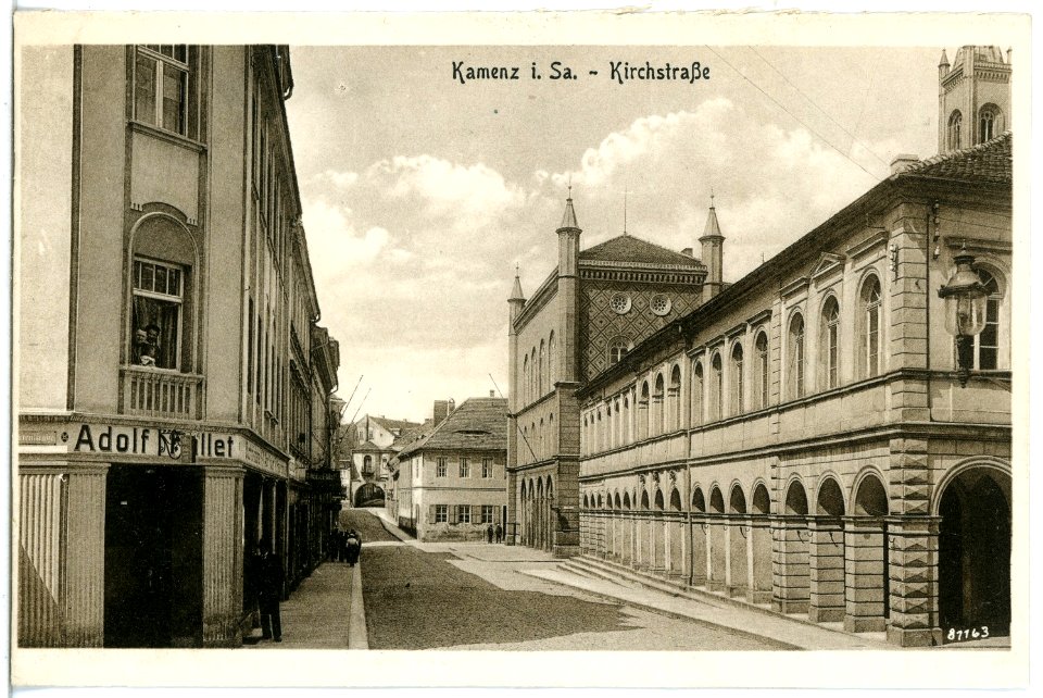 20279-Kamenz-1916-Kirchstraße-Brück & Sohn Kunstverlag