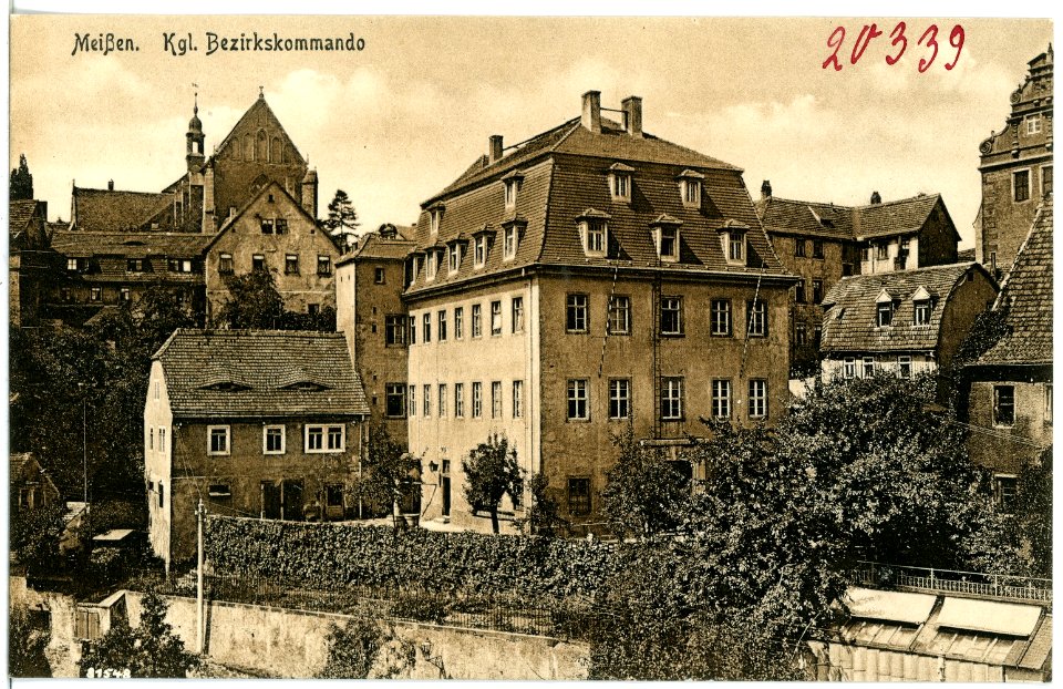 20339-Meißen-1917-Bezirkskommando-Brück & Sohn Kunstverlag