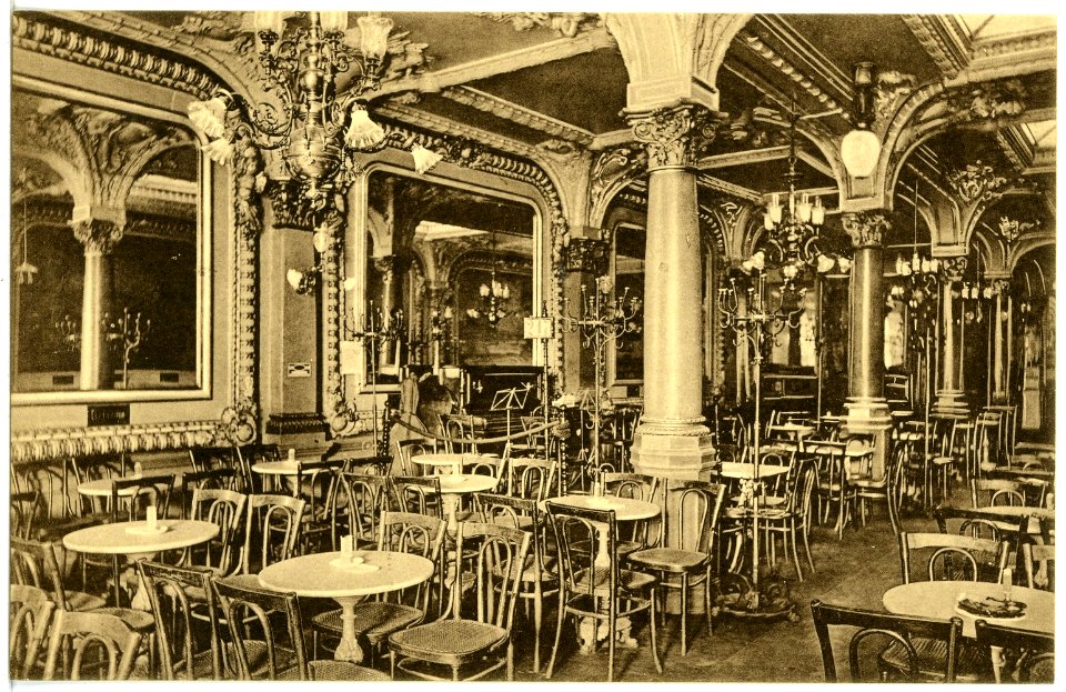 20044-Halle-1916-Cafe Rohland-Brück & Sohn Kunstverlag