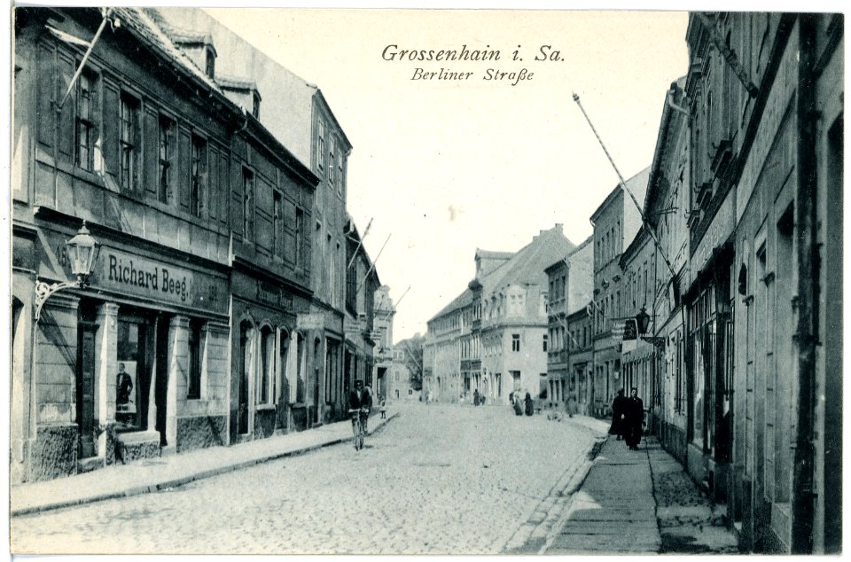 20791-Großenhain-1918-Berliner Straße-Brück & Sohn Kunstverlag