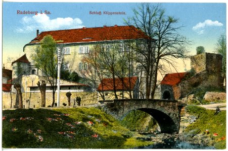 20134-Radeberg-1916-Schloß Klippenstein-Brück & Sohn Kunstverlag