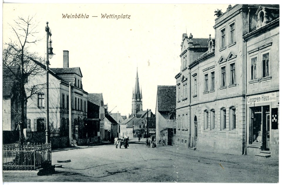 20478-Weinböhla-1917-Wettinplatz-Brück & Sohn Kunstverlag