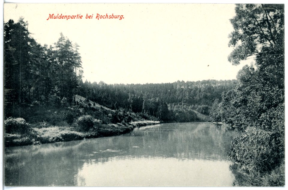 19992-Rochsburg-1915-Muldenpartie-Brück & Sohn Kunstverlag
