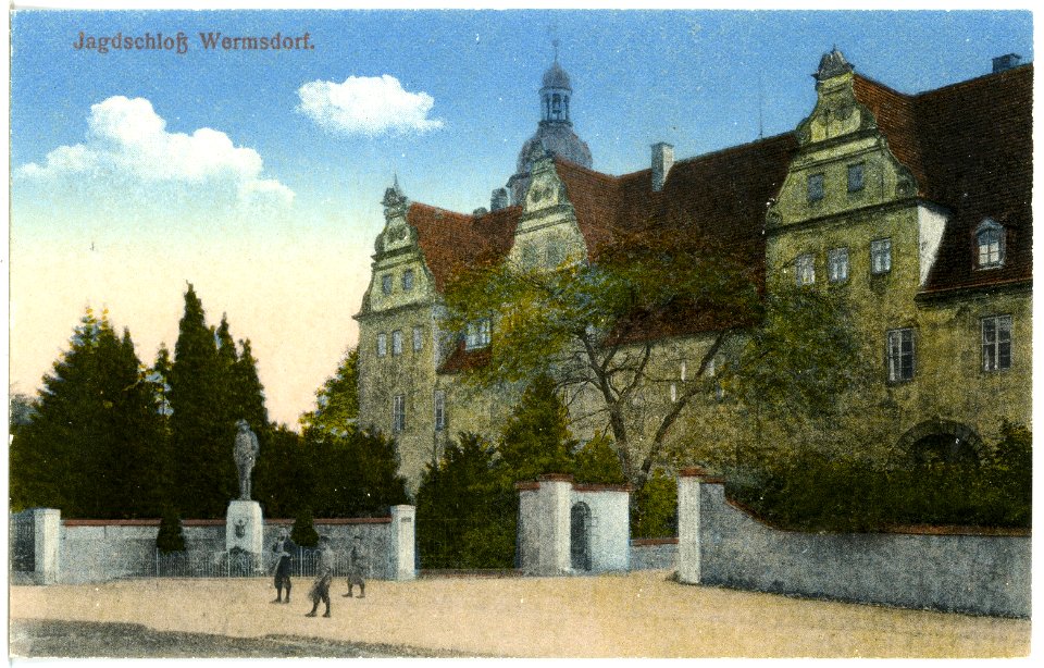 20717-Wermsdorf-1917-Jagdschloß-Brück & Sohn Kunstverlag