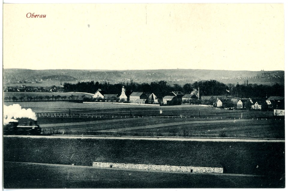 20415-Oberau-1917-Blick auf Oberau-Brück & Sohn Kunstverlag