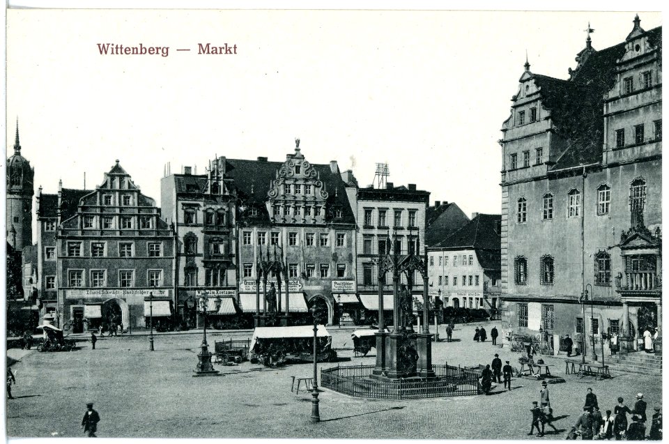 20707-Wittenberg-1917-Markt-Brück & Sohn Kunstverlag