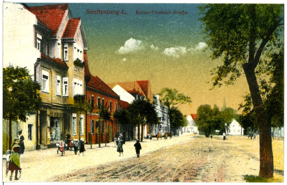 20430-Senftenberg-1917-Kaiser-Friedrich-Straße-Brück & Sohn Kunstverlag