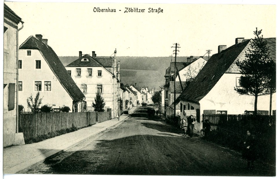 19925-Olbernhau-1915-Zöblitzer Straße-Brück & Sohn Kunstverlag