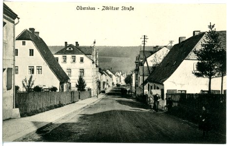 19925-Olbernhau-1915-Zöblitzer Straße-Brück & Sohn Kunstverlag