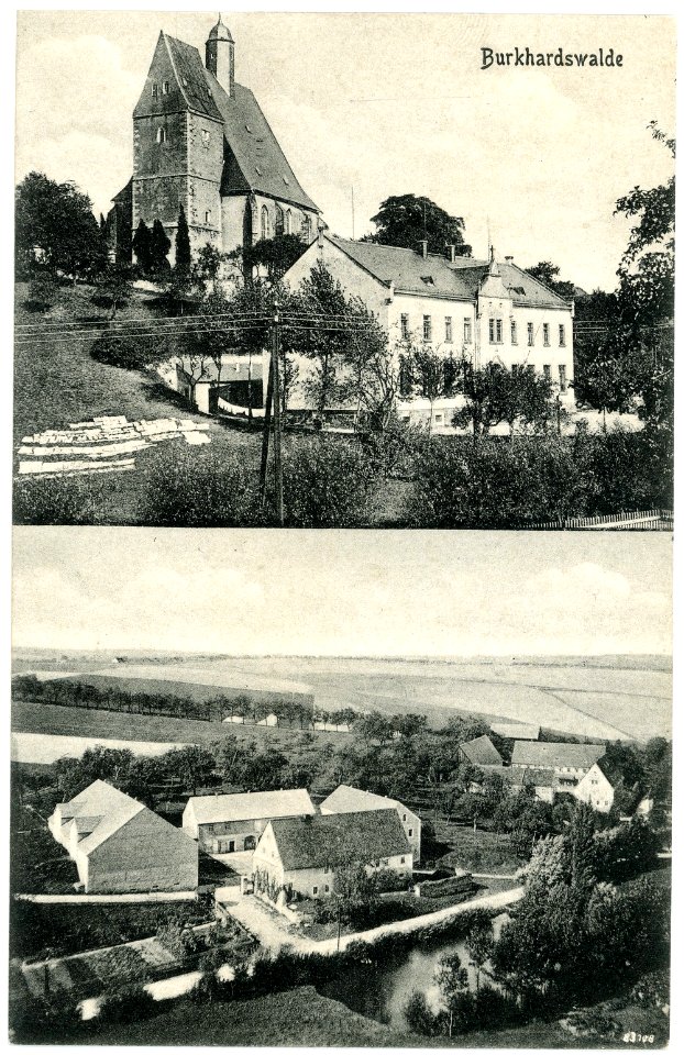 20363-Burkhardtswalde-1917-Blick auf Burkhardswalde-Brück & Sohn Kunstverlag
