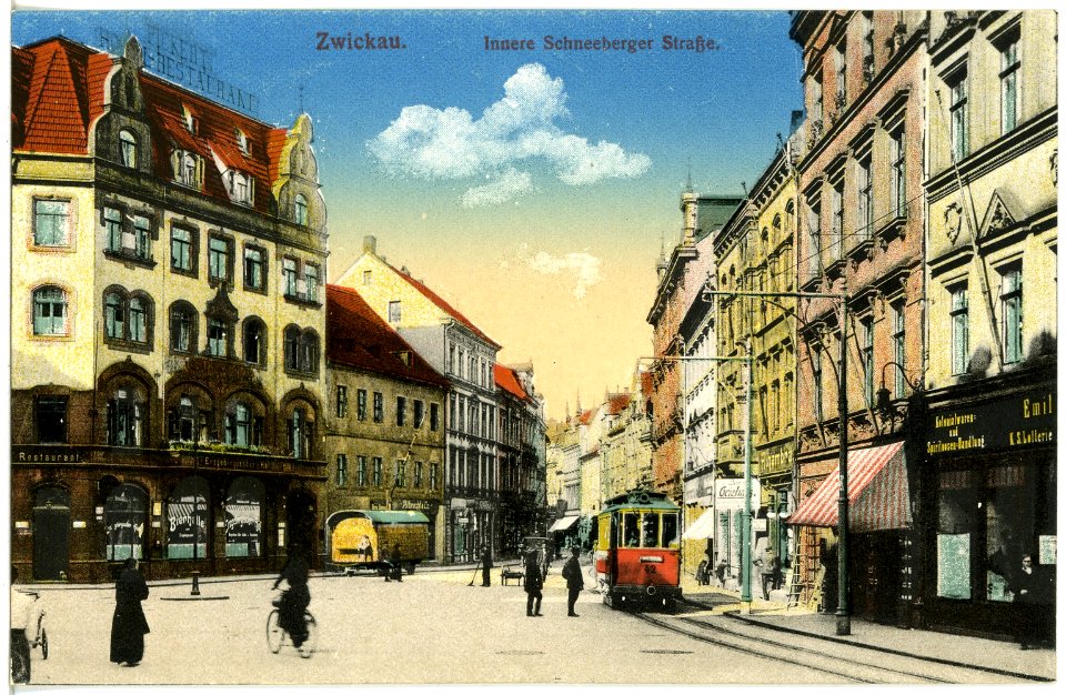 20262-Zwickau-1916-Innere Schneberger Straße-Brück & Sohn Kunstverlag