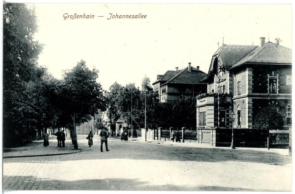 20309-Großenhain-1917-Johannesallee-Brück & Sohn Kunstverlag