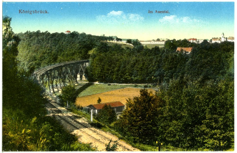 19965-Königsbrück-1915-Im Auental-Brück & Sohn Kunstverlag