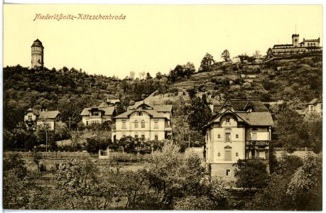 20244-Radebeul-1916-Kötzschenbroda - Niederlößnitz, Friedensburg-Brück & Sohn Kunstverlag