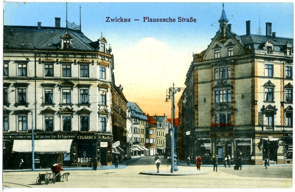 19908-Zwickau-1915-Plauensche Straße-Brück & Sohn Kunstverlag