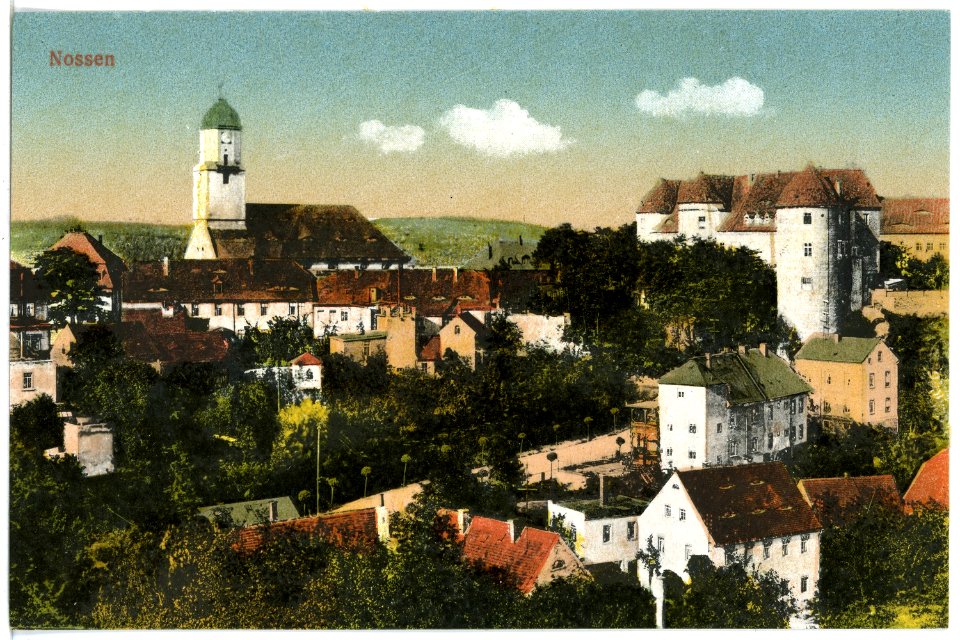 20404-Nossen-1917-Blick auf Nossen-Brück & Sohn Kunstverlag