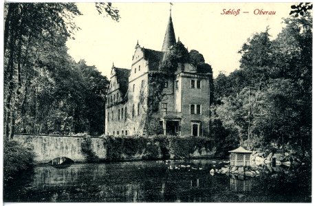 20417-Oberau-1917-Schloß-Brück & Sohn Kunstverlag