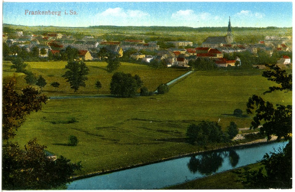19820-Frankenberg-1915-Blick auf Frankenberg-Brück & Sohn Kunstverlag