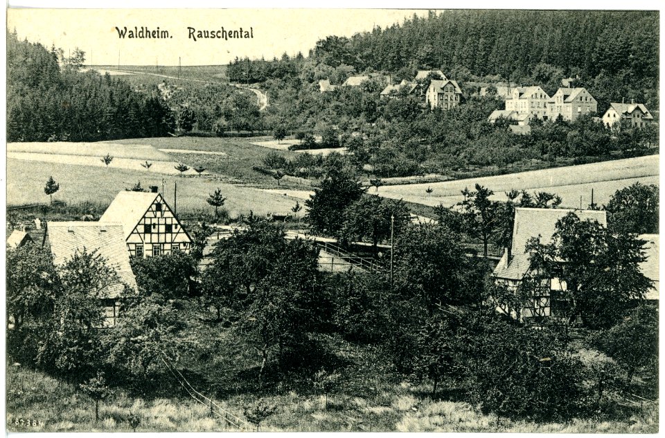 20476-Waldheim-1917-Rauschental-Brück & Sohn Kunstverlag