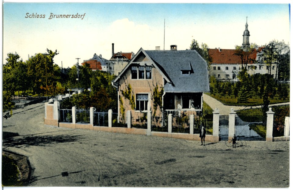 20164-Brunnersdorf-1916-Schloß-Brück & Sohn Kunstverlag