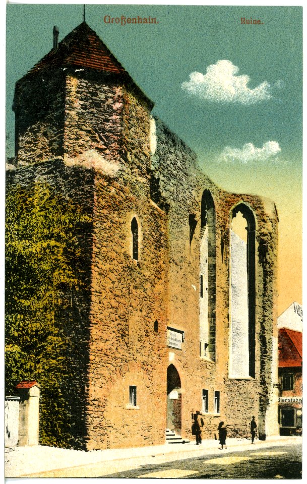 20396-Großenhain-1917-Ruine-Brück & Sohn Kunstverlag