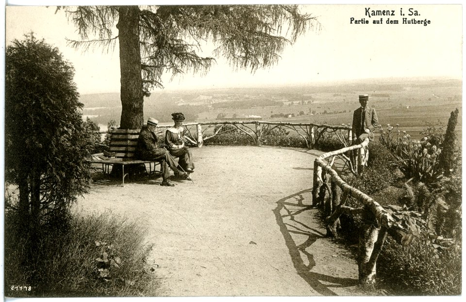 20290-Kamenz-1916-Partie auf dem Hutberg-Brück & Sohn Kunstverlag