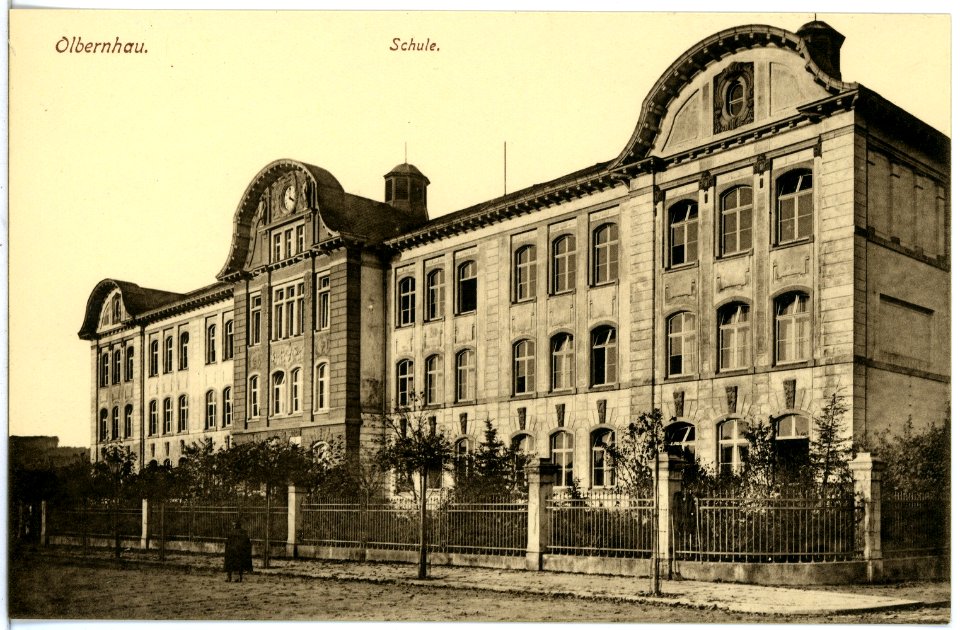19930-Olbernhau-1915-Schule-Brück & Sohn Kunstverlag