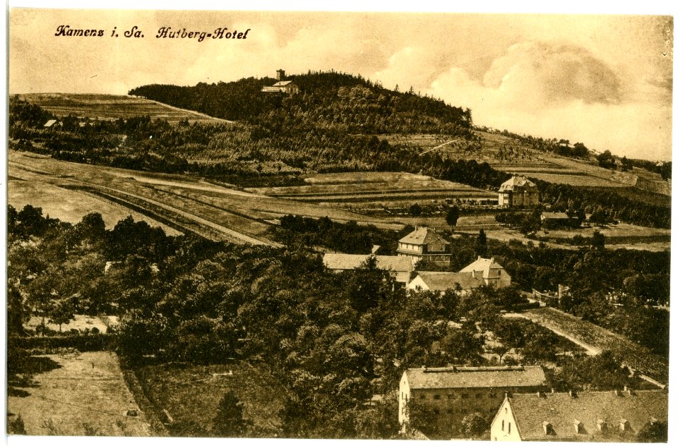 20286-Kamenz-1916-Hutberghotel-Brück & Sohn Kunstverlag