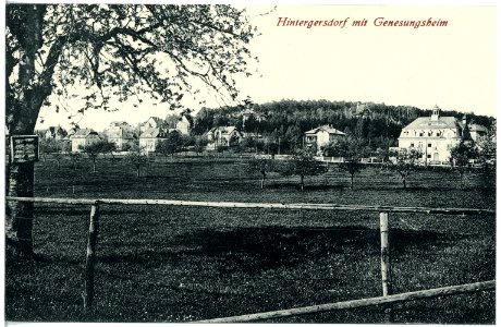 20455-Hintergersdorf-1917-Genesungsheim-Brück & Sohn Kunstverlag